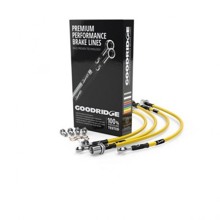 Goodridge  TRIUMPH TR4 A / Performance Braided Brake Line Kit