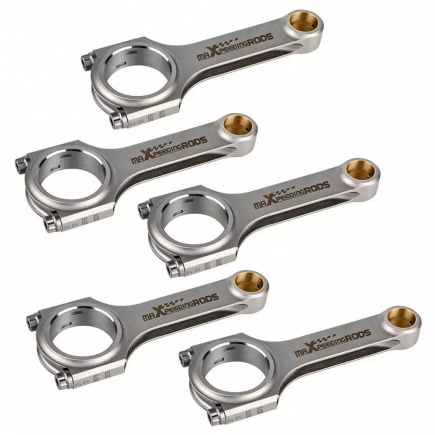 MaxSpeedingRods Fiat 2.0L 20V Coupe (5 Cylinder) H-Beam Forged Connecting Rod Set 145mm