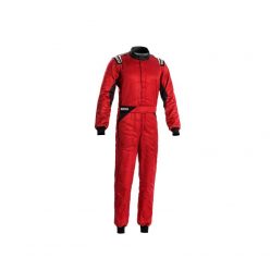   Sparco Sprint Youth FIA Race Suit - Red/Black - 001092YSP..RSNR