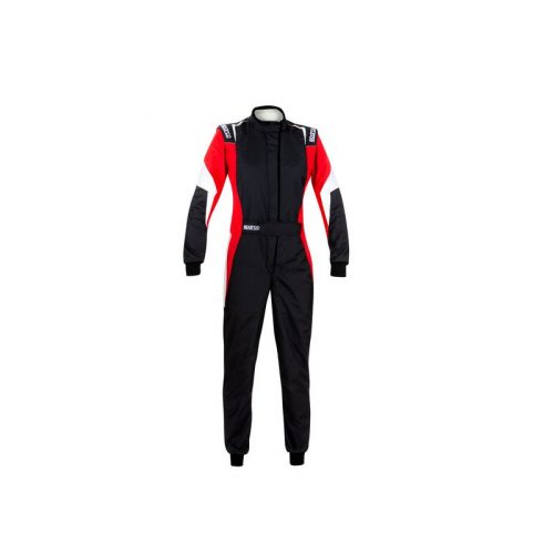 Sparco Competition Pro Lady FIA Approved Race Suit - White/Red/Black - 001139L..NRRS