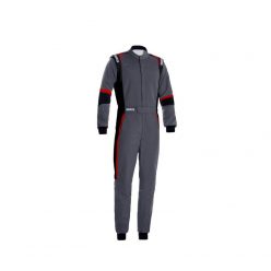   Sparco X-Light FIA Race Suit - Grey/Black/Red - 001165X..GNRS