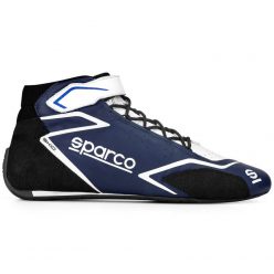 Sparco SKID Race Boots - Navy Blue/White - 001275..BNBI