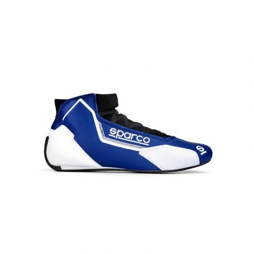 Sparco X-Light Race Boots - Navy Blue/White - 001283..BMBI