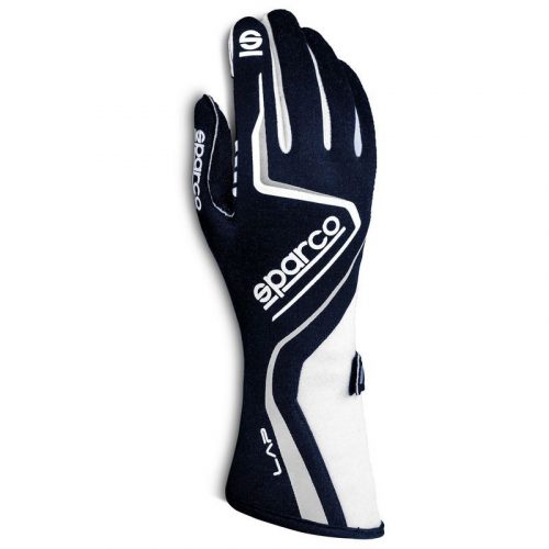 Sparco LAP FIA Approved Race Gloves - Navy Blue/White - 001316..BNBI