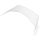 Sparco RF/KF Helmet Rear Spoiler - White - 00315K09