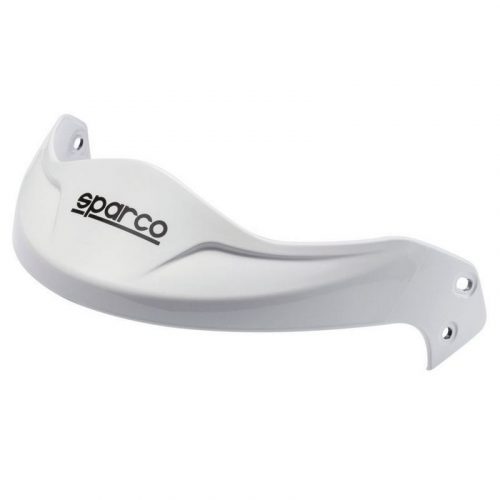 Sparco Replacement Peaks For Sparco RJ Open Face Helmets - White - 00316F03