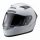 Sparco CLUB X-1 NEM FIA Approved Full-Face Racing Helmet - White - 003319