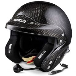   Sparco Prime RJ-9i Supercarbon FIA Approved Racing Helmet, W/ Intercom - 003364