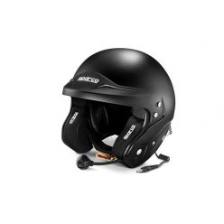   Sparco AIR PRO RJ-5i Carbon FIA Approved Racing Helmet, W/ Intercom - Matt Black - 003366NR