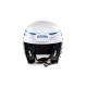 Sparco PRO 1977 RJ-3i FIA Approved Racing Helmet, W/ Intercom - White-Blue - 003367AZ