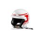 Sparco PRO 1977 RJ-3i FIA Approved Racing Helmet, W/ Intercom - White-Red - 003367RS