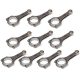 K1 Chrysler / Dodge Viper H-Beam Forged Connecting Rod Set 6.221in (007AQ25620)