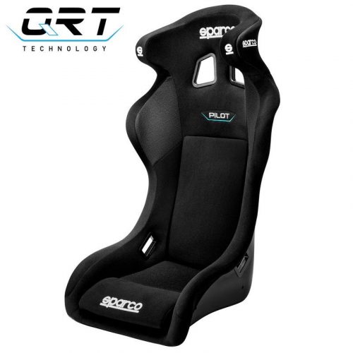 Sparco Pilot QRT Fibreglass FIA Approved Racing Seat with Head Guard - 008018RNR