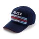 Sparco Martini Racing Flex Cap, Blue - 01282MRBM