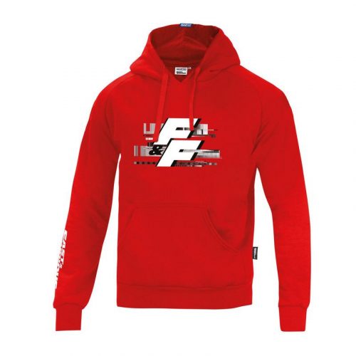 Sparco Fast & Furious Red Hoody - 01304FFRS..