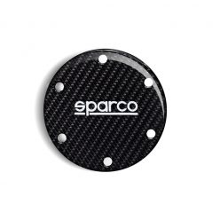   Sparco Steering Wheel Horn Delete Cover – Carbon Effect – Matt / Glossy – 0159ZMNR / 0159ZNR