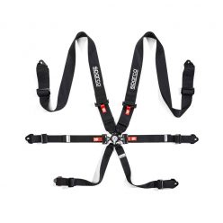   SPARCO - 6 Point FIA Safety Harness COMPETITION H-3 STEEL - 04834HPDRACNR / 04834HPDRACRS / 04834HPDRACAZ