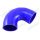 LLRacing Silicone Hose 135 Degree Elbow 76mm, Blue