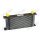 Oil Cooler 19 Rows AN10 - (Th19) Black