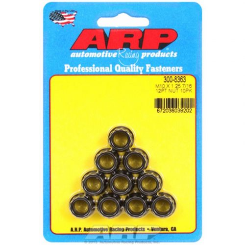 ARP Head Stud Replacment Nut M10x1.25 300-8363 - Set