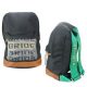 Bride Backpack with Green Takata Straps (Brown-Black)