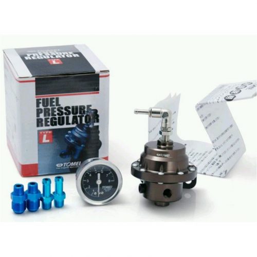 Adjustable Fuel Pressure Regulator, Size L - Black