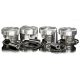 Wiseco VW Golf 2.0L 8V Turbo (with ABA, 20V Head) Forged Piston Set (KE201M)