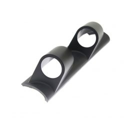 Depo Racing Gauge Holder 2x60mm, A Pillar, Black