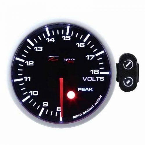 DEPO RACING PEAK 52mm Gauge - Volt Meter