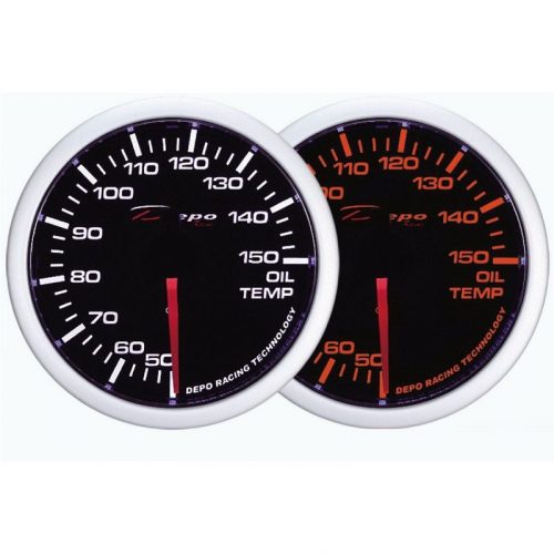 DEPO RACING WA 60mm Gauge - Oil Temperature Meter