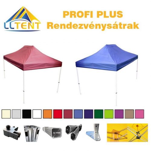 LLTent PROFI PLUS Pop-Up Tent without Side Wall - Green (3308c)