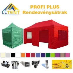 LLTent PROFI PLUS Pop-Up Tent with Side Wall - White