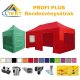 LLTent PROFI PLUS Pop-Up Tent with Side Wall - Red (186c)