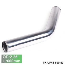   Aluminium Pipe 45 Degree Elbow - Diameter 57mm / 2.25" - Lenght 600mm