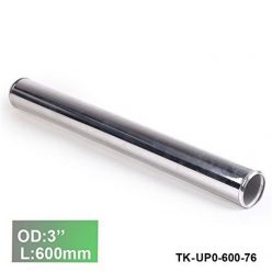   Aluminium Pipe Straight - Diameter 76mm / 3" - Lenght 600mm