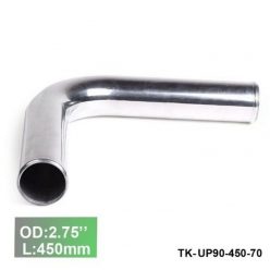   Aluminium Pipe 90 Degree Elbow - Diameter 70mm / 2.75" - Lenght450mm