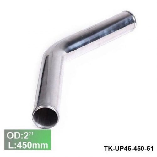 Aluminium Pipe 45 Degree Elbow - Diameter 51mm / 2" - Lenght450mm