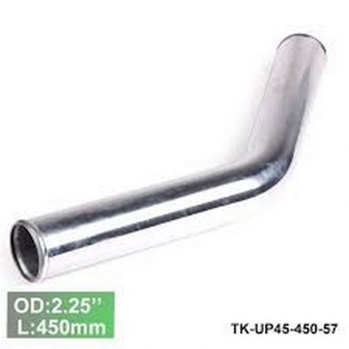 Aluminium Pipe 45 Degree Elbow - Diameter 57mm / 2.25" - Lenght450mm