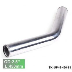   Aluminium Pipe 45 Degree Elbow - Diameter 63mm / 2.5" - Lenght450mm