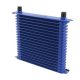 Race Line Oil Cooler 19 Row AN10 - Blue