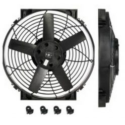   Davies Craig 14 Inch (35cm) Thermatic Slimline Eletric Fan (Pusher /  Puller,12V) - 0164