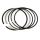 Wiseco Piston Ring Set 101.60mm (0.047,0.047,3.0mm) - 4000GFX