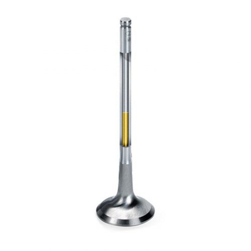 Supertech BMW N54 Exhaust Valve / 28(std) x 5.95 x 114.9mm/ Inconel hollow Sodium filled/ Chrome coat/Dish/ Single gro./ Use with locks KPR-6S/7. - BMEVI-1054S-HS