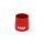 Silicone Hose Straight Reducer TurboWorks 57-83mm, Red