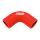 Silicone Hose 90 Degree Elbow TurboWorks 51mm, Red