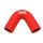 Silicone Hose 135 Degree Elbow TurboWorks 70mm, Red