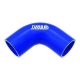 Silicone Hose 90 Degree Elbow TurboWorks 57mm, Blue