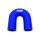 Silicone Hose 180 Degree Elbow TurboWorks 51mm, Blue