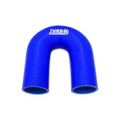 Silicone Hose 180 Degree Elbow TurboWorks 67mm, Blue