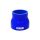 Silicone Hose Straight Reducer TurboWorks 57-70mm, Blue